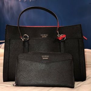 Guess Handbag with Matching Wallet